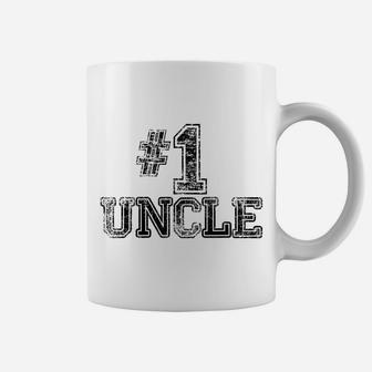 1 Uncle - Number One Sports Father's Day Gift Coffee Mug | Crazezy UK