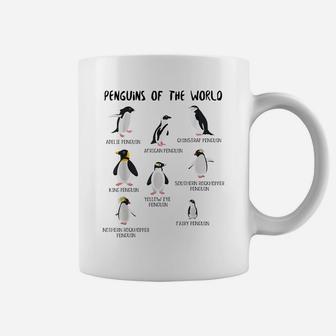 10 Rarest Penguin Of The World - Funny Animals Penguin Gifts Coffee Mug | Crazezy DE