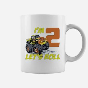 2 Year Old Boy Truck 2Nd Birthday Coffee Mug | Crazezy UK