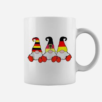 3 German Gnomes Germany Flag Cute Deutsche Deutschland Coffee Mug | Crazezy