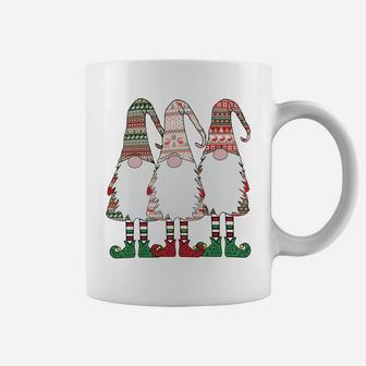 3 Nordic Gnomes Winter Christmas Swedish Tomte Nisse Sweatshirt Coffee Mug | Crazezy