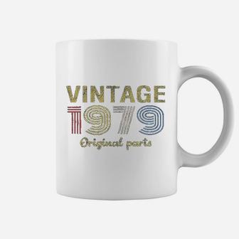 42Nd Birthday Gift Retro Birthday Vintage 1979 Original Parts Coffee Mug | Crazezy CA