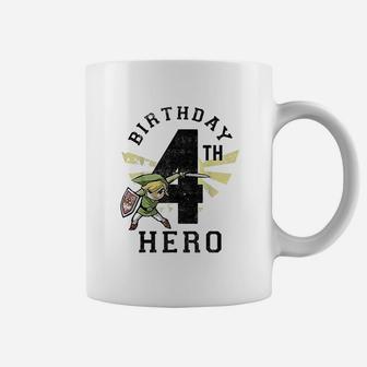 4Th Birthday Hero Coffee Mug | Crazezy