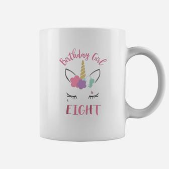 8Th Birthday Girl Unicorn Coffee Mug | Crazezy DE
