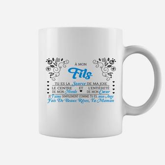À Mon Fils Coffee Mug - Thegiftio UK