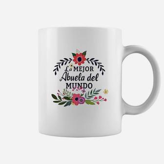 Abuela La Mejor Abuela Del Mundo Best Gift For Abuela Coffee Mug | Crazezy