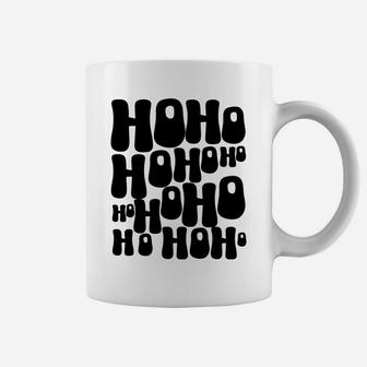 Aesthetic Christmas Hohoho Cute Trendy Indie Christmas Coffee Mug | Crazezy