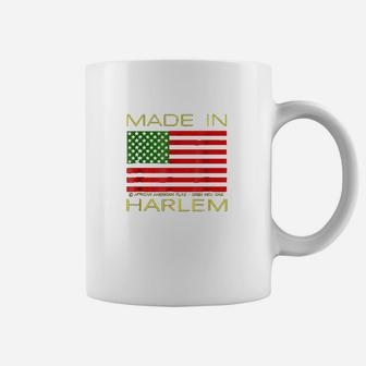 African American Flag Harlem Coffee Mug | Crazezy