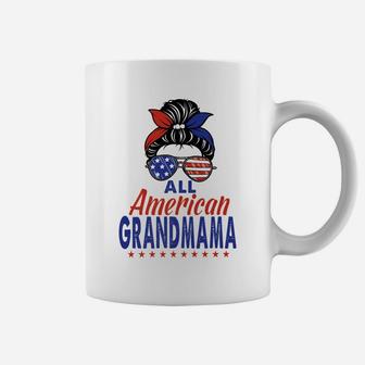 All American Grandmama 4Th Of July Patriotic Matching Family Coffee Mug | Crazezy AU