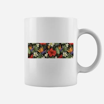 Aloha Hawaii Hawaiian Island Hibiscus Floral Flower Coffee Mug | Crazezy AU