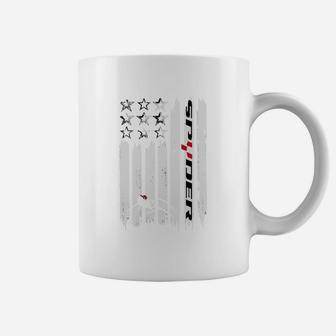 American Flag Spyder Coffee Mug - Thegiftio