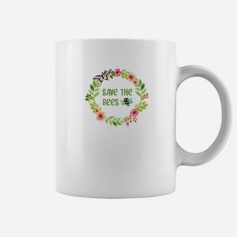 Animal Rights Nature Save The Bees Coffee Mug - Thegiftio UK