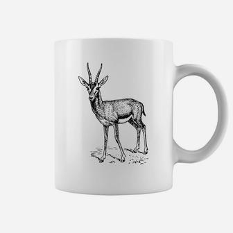 Animals Strong's Colorful Gazelle Design Printed Animals Coffee Mug | Crazezy DE