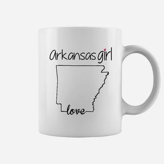 Arkansas Girl I Love Arkansas Home Cute Arkansas Coffee Mug - Thegiftio UK