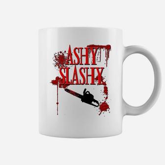 Ashy Slashy Chainsaw Shirt Coffee Mug | Crazezy