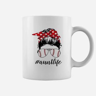 Aunt Life Softball Baseball Coffee Mug | Crazezy UK
