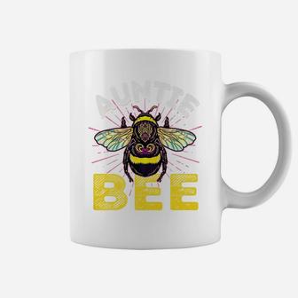 Auntie Bee Family Matching Cute Auntie Of The Bee Coffee Mug | Crazezy