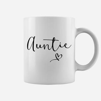 Auntie Gift For Christmas Women Aunt Pregnancy Announcement Sweatshirt Coffee Mug | Crazezy