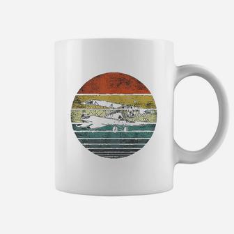 Aviator Pilot Gifts Funny Retro Bi-plane Airplane Aviation Coffee Mug - Thegiftio UK