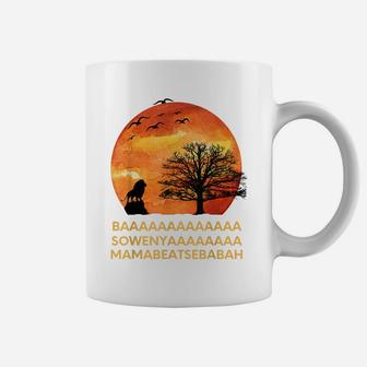 Baaa Sowenyaaa African King Lion New Coffee Mug | Crazezy