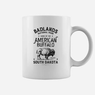 Badlands National Park Buffalo Coffee Mug | Crazezy UK