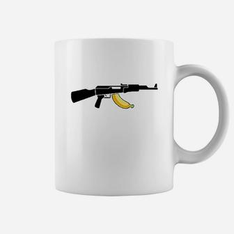 Banana Clip Lover Cute Funny Gift American Coffee Mug | Crazezy