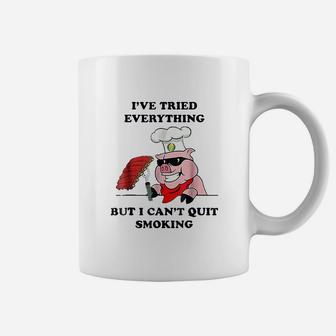 Bbq Grill Master Cant Quit Smoking Meat Coffee Mug | Crazezy CA