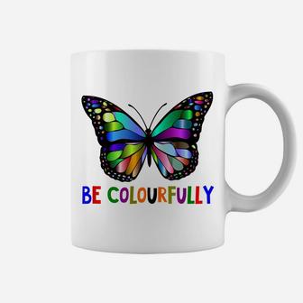 Be Colourfully - Butterflies - Beautiful Animals - Fun4m3 Coffee Mug | Crazezy