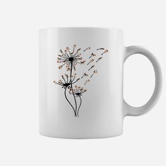 Beagle Flower Fly Dandelion Shirt Cute Dog Lover Coffee Mug | Crazezy