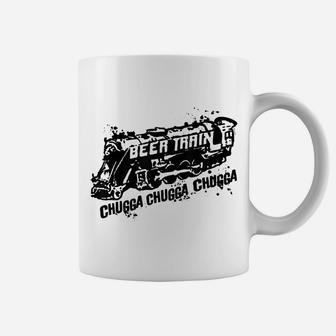 Beer Train Chugga Chug Gulp Drink Drunk Funny Coffee Mug | Crazezy UK