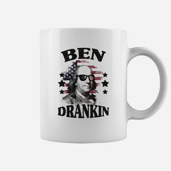 Ben Drankin America Flag America Independence Day Coffee Mug - Thegiftio UK