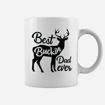 Best Buckin Dad Ever Gift For Dad Heather Irish Green Coffee Mug - Thegiftio UK