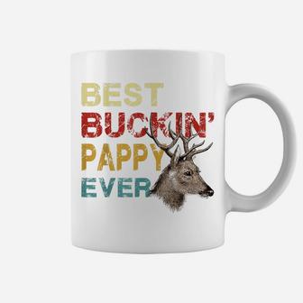 Best Buckin' Pappy Ever Shirt Deer Hunting Bucking Father Coffee Mug | Crazezy DE