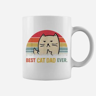 Best Cat Dad Ever Funny Cat Daddy Father Day Coffee Mug | Crazezy