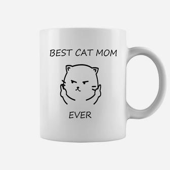 Best Cat Mom Ever Coffee Mug | Crazezy DE