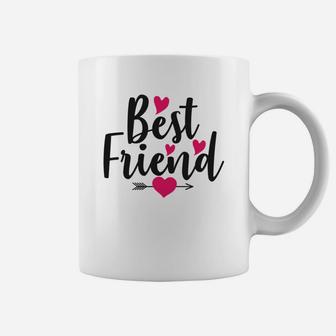 Best Friend Happy Valentines Day Friendship Besties Coffee Mug - Seseable