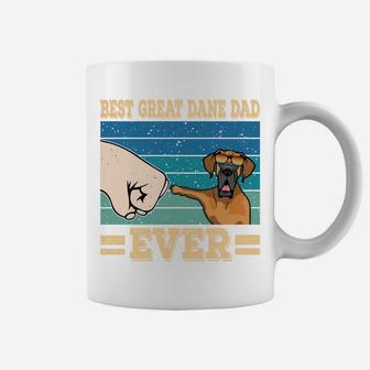 Best Great Dane Dad Funny Dog Sunglasses Vintage Great Dane Sweatshirt Coffee Mug | Crazezy