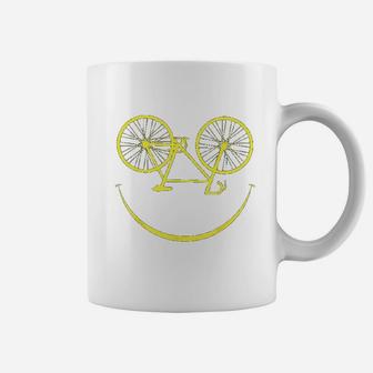 Bicycle Smiley Face Smiling Smile Cycling Bike Coffee Mug | Crazezy AU