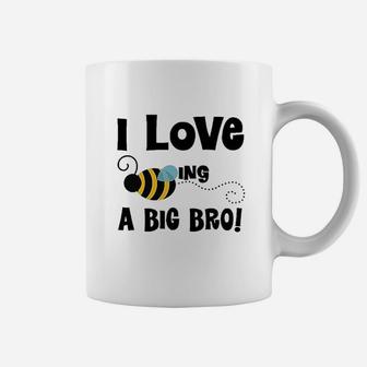 Big Bro Boys Brother Announcement Bee Coffee Mug | Crazezy AU