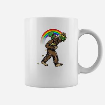 Bigfoot Leprechaun St Patricks Day Coffee Mug - Thegiftio UK