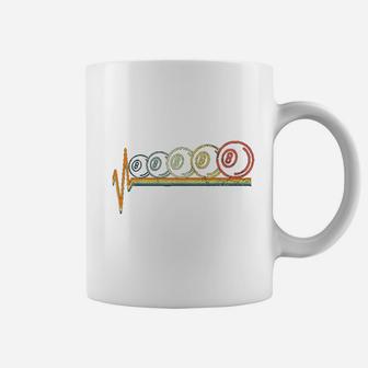 Billards Pool Eight 8 Heartbeat Coffee Mug | Crazezy AU