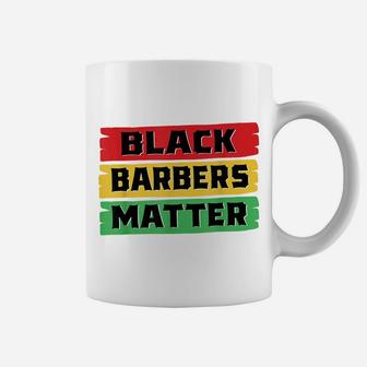 Black Barbers Matter Black History Month Gift Coffee Mug | Crazezy UK