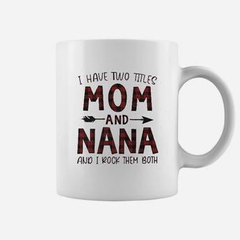 Blessed Mama And Nana Gift Coffee Mug | Crazezy DE