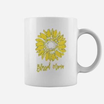 Blessed Mama Sunflower Coffee Mug | Crazezy