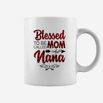 Blessed To Be Called Mom And Nana Coffee Mug | Crazezy