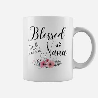 Blessed To Be Called Nana Mother's Day Gift Grandma Women Sweatshirt Coffee Mug | Crazezy DE