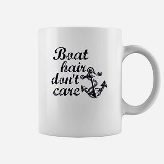 Boat Hair Don’T Care Coffee Mug | Crazezy UK
