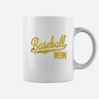 Boss Baseball Mom Script And Tail Coffee Mug - Thegiftio