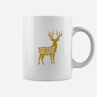 Bow Hunting Gear Vintage Organic Deer Outdoors Archery Coffee Mug | Crazezy AU