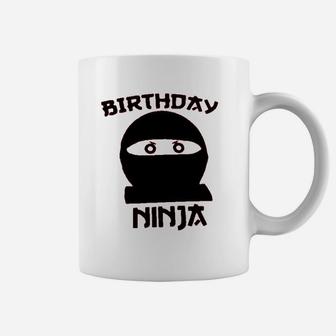 Boys Birthday Ninja Coffee Mug | Crazezy